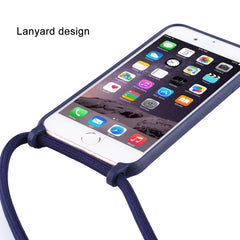 Candy Color TPU Protective Case with Lanyard, For iPhone 6s / 6, For iPhone 6s Plus / 6 Plus, For iPhone 8 / 7