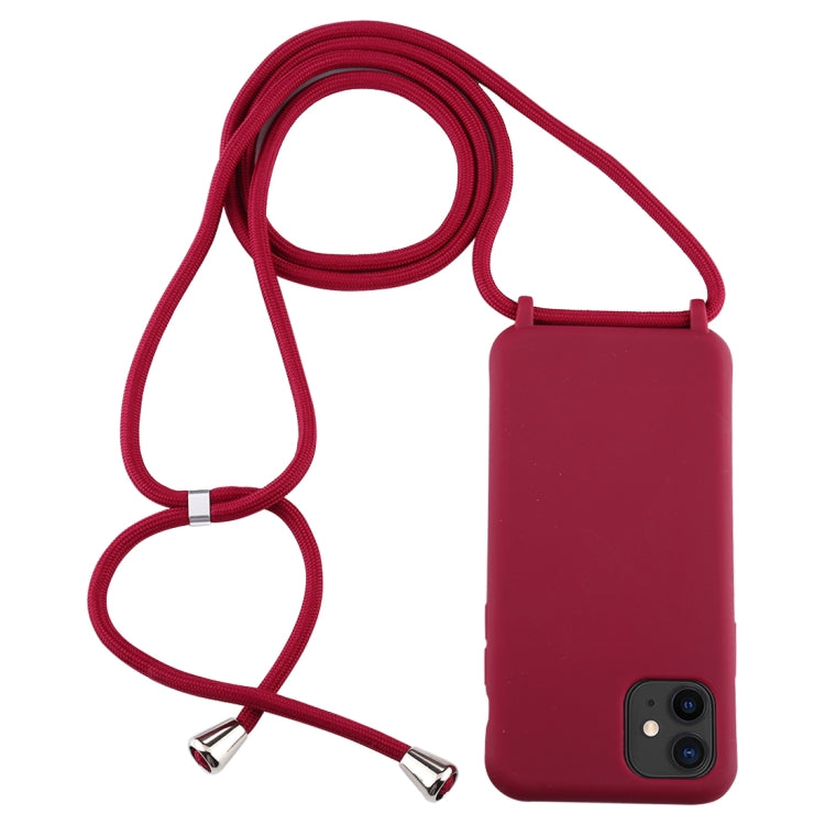 Candy Color TPU Protective Case with Lanyard, For iPhone 11, For iPhone 11 Pro, For iPhone 11 Pro Max Candy Color TPU Protective Case with Lanyard, For iPhone 11, For iPhone 11 Pro, For iPhone 11 Pro Max