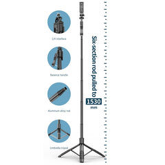 L16 Foldable Bluetooth Tripod Selfie Stick Balance Stabilizer Holder, L16