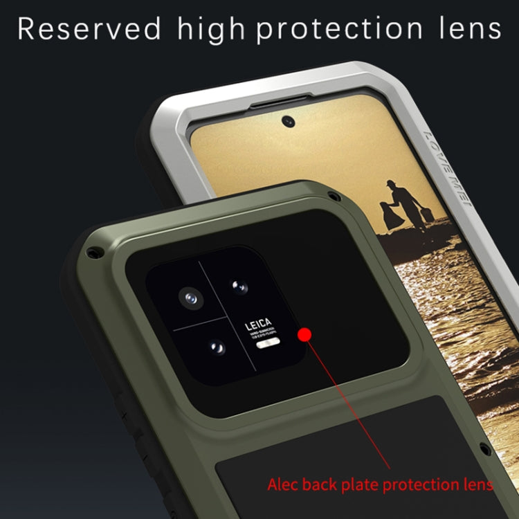 LOVE MEI Metal Shockproof Life Waterproof Dustproof Phone Case, For Xiaomi 13, For Xiaomi 13 Pro LOVE MEI Metal Shockproof Life Waterproof Dustproof Phone Case, For Xiaomi 13, For Xiaomi 13 Pro