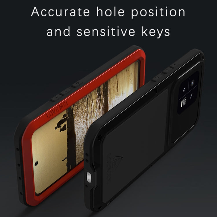 LOVE MEI Metal Shockproof Life Waterproof Dustproof Phone Case, For Xiaomi 13, For Xiaomi 13 Pro LOVE MEI Metal Shockproof Life Waterproof Dustproof Phone Case, For Xiaomi 13, For Xiaomi 13 Pro