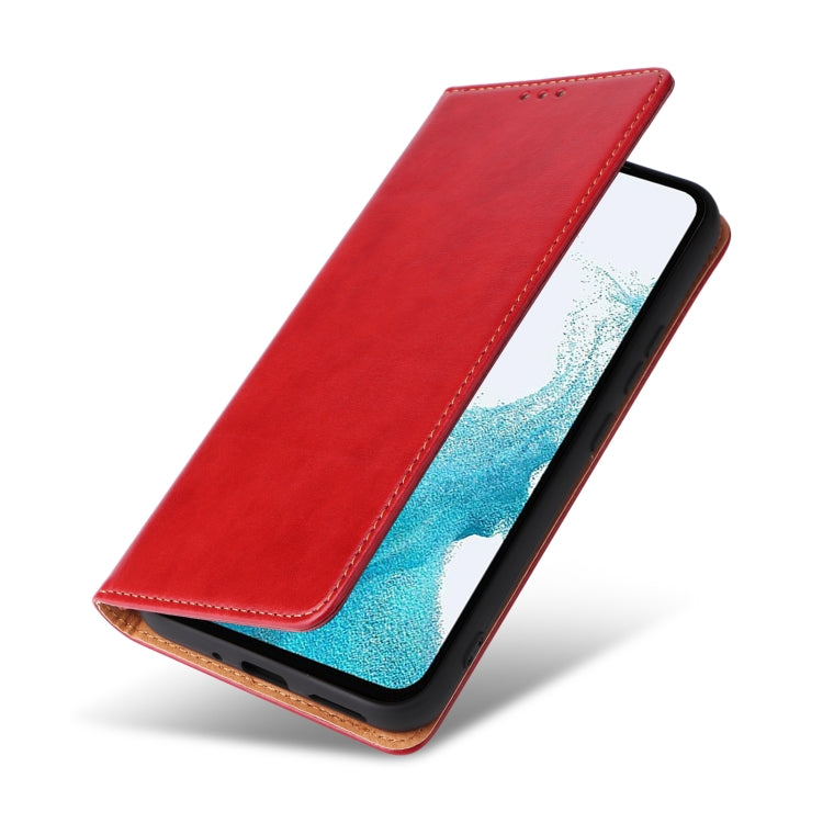 Fierre Shann PU Genuine Leather Texture Leather Phone Case, For Samsung Galaxy A54 5G Fierre Shann PU Genuine Leather Texture Leather Phone Case, For Samsung Galaxy A54 5G