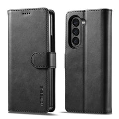 LC.IMEEKE Calf Texture Leather Phone Case, For Samsung Galaxy Z Fold5 5G, For Samsung Galaxy A24 4G / 5G, For Samsung Galaxy Z Flip5 5G
