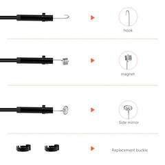 P130 4.3 inch Dual Camera with Screen Endoscope