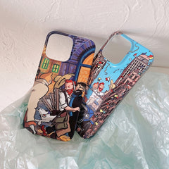 Oil Painting Glossy PC Phone Case, For iPhone 13 Pro Max, For iPhone 12, For iPhone 12 Pro, For iPhone 12 Pro Max, For iPhone 11, For iPhone 11 Pro Max