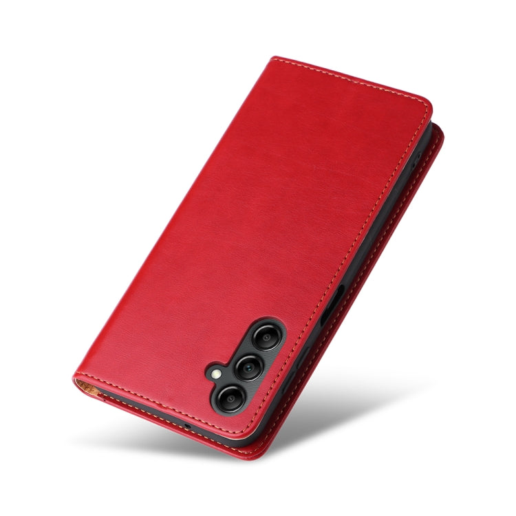 Fierre Shann PU Genuine Leather Texture Leather Phone Case, For Samsung Galaxy A14 5G, For Samsung Galaxy A23, For Samsung Galaxy A34 5G Fierre Shann PU Genuine Leather Texture Leather Phone Case, For Samsung Galaxy A14 5G, For Samsung Galaxy A23, For Samsung Galaxy A34 5G