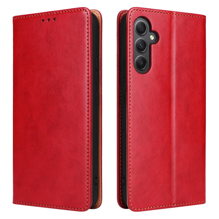 Fierre Shann PU Genuine Leather Texture Leather Phone Case, For Samsung Galaxy A14 5G, For Samsung Galaxy A23, For Samsung Galaxy A34 5G Fierre Shann PU Genuine Leather Texture Leather Phone Case, For Samsung Galaxy A14 5G, For Samsung Galaxy A23, For Samsung Galaxy A34 5G
