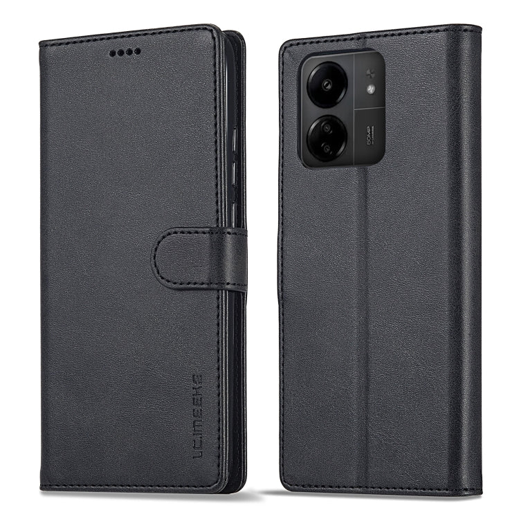 LC.IMEEKE Calf Texture Leather Phone Case, For Xiaomi Redmi A3, For Xiaomi Redmi Note 13 Pro 4G, For Xiaomi Redmi Note 13 4G, For Xiaomi Redmi 13C 4G/5G/Poco C65 LC.IMEEKE Calf Texture Leather Phone Case, For Xiaomi Redmi A3, For Xiaomi Redmi Note 13 Pro 4G, For Xiaomi Redmi Note 13 4G, For Xiaomi Redmi 13C 4G/5G/Poco C65