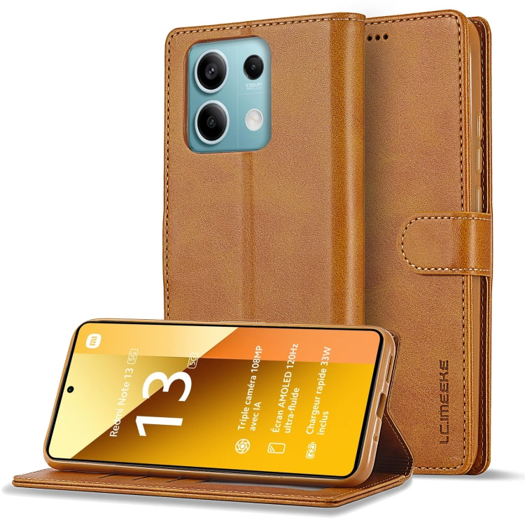 LC.IMEEKE Calf Texture Leather Phone Case, For Xiaomi Poco X6 Pro, For Xiaomi Redmi Note 13 5G, For Xiaomi Redmi Note 13 Pro+, For Xiaomi Redmi Note 13 Pro 5G LC.IMEEKE Calf Texture Leather Phone Case, For Xiaomi Poco X6 Pro, For Xiaomi Redmi Note 13 5G, For Xiaomi Redmi Note 13 Pro+, For Xiaomi Redmi Note 13 Pro 5G