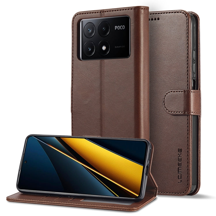 LC.IMEEKE Calf Texture Leather Phone Case, For Xiaomi Poco X6 Pro, For Xiaomi Redmi Note 13 5G, For Xiaomi Redmi Note 13 Pro+, For Xiaomi Redmi Note 13 Pro 5G LC.IMEEKE Calf Texture Leather Phone Case, For Xiaomi Poco X6 Pro, For Xiaomi Redmi Note 13 5G, For Xiaomi Redmi Note 13 Pro+, For Xiaomi Redmi Note 13 Pro 5G