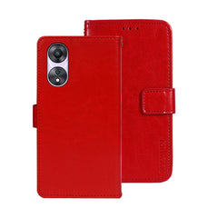 idewei Crazy Horse Texture Leather Phone Case with Holder