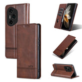 AZNS Magnetic Calf Texture Flip Leather Phone Case