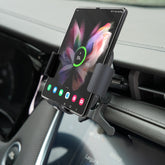 S7 Dual Coil Car Phone Holder Wireless Charger