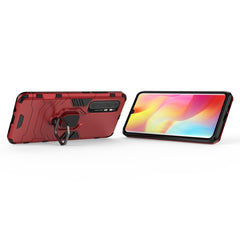 PC + TPU Anti-fall Protective Case with Ring Holder, For Xiaomi Mi Note 10 Lite