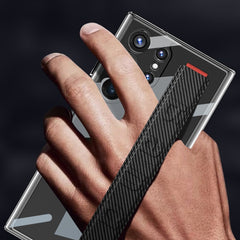 GKK TPU + PC + Wrist Strap Transparent Shockproof Phone Case, For Samsung Galaxy S23 Ultra