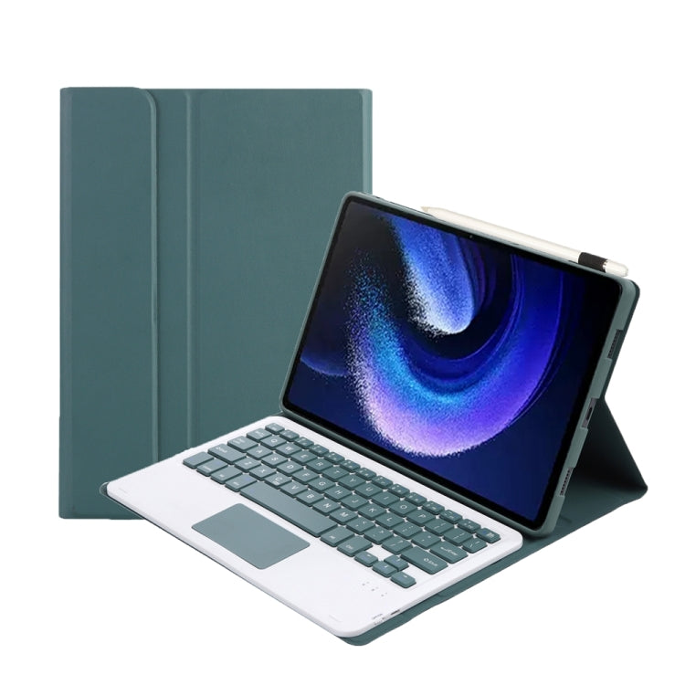 A0N7-A Lambskin Texture Ultra-thin Bluetooth Keyboard Leather Case with Touchpad A0N7-A Lambskin Texture Ultra-thin Bluetooth Keyboard Leather Case with Touchpad