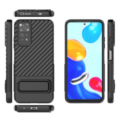 Wavy Texture TPU Phone Case with Lens Film, For Xiaomi Redmi Note 11, For Xiaomi Poco F5, For Xiaomi Redmi Note 12 Turbo, For Xiaomi Redmi Note 11S