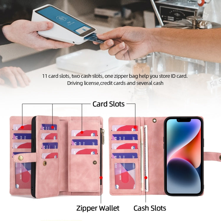 Zipper Wallet Magnetic Detachable Leather Phone Case, For iPhone 14, For iPhone 14 Pro, For iPhone 14 Plus, For iPhone 14 Pro Max, For iPhone 13, For iPhone 13 Pro, For iPhone 13 Pro Max, For iPhone 12 / 12 Pro Zipper Wallet Magnetic Detachable Leather Phone Case, For iPhone 14, For iPhone 14 Pro, For iPhone 14 Plus, For iPhone 14 Pro Max, For iPhone 13, For iPhone 13 Pro, For iPhone 13 Pro Max, For iPhone 12 / 12 Pro