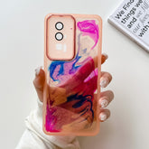 Oil Painting Electroplating TPU Phone Case