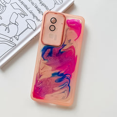 Oil Painting Electroplating TPU Phone Case