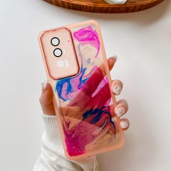 Oil Painting Electroplating TPU Phone Case