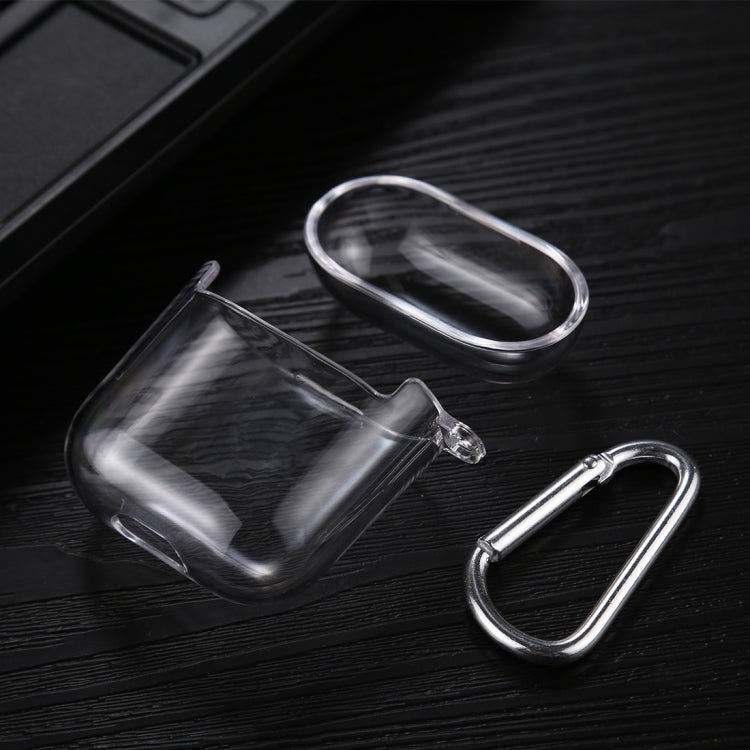 Transparente PC-Harthörer-Schutzhülle mit Haken, für AirPods 1/2 mit Haken, für AirPods Pro mit Haken Transparente PC-Harthörer-Schutzhülle mit Haken, für AirPods 1/2 mit Haken, für AirPods Pro mit Haken