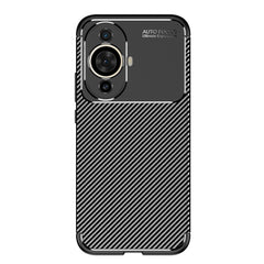 Carbon Fiber Texture Shockproof TPU Phone Case