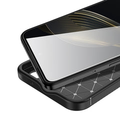 Carbon Fiber Texture Shockproof TPU Phone Case
