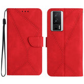 Stitching Embossed Leather Phone Case