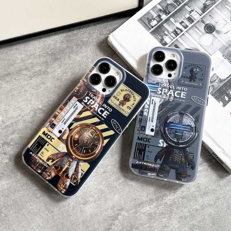 Dual-side IMD Astronaut Frosted Phone Case, For iPhone 14, For iPhone 14 Plus, For iPhone 14 Pro, For iPhone 14 Pro Max, For iPhone 13, For iPhone 13 Pro, For iPhone 13 Pro Max, For iPhone 12, For iPhone 12 Pro, For iPhone 12 Pro Max, For iPhone 11 Dual-side IMD Astronaut Frosted Phone Case, For iPhone 14, For iPhone 14 Plus, For iPhone 14 Pro, For iPhone 14 Pro Max, For iPhone 13, For iPhone 13 Pro, For iPhone 13 Pro Max, For iPhone 12, For iPhone 12 Pro, For iPhone 12 Pro Max, For iPhone 11