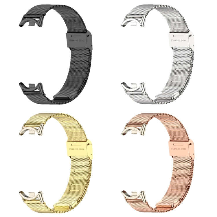 Mijobs Milan Buckle Metal Stainless Steel Watch Band, For Xiaomi Smart Band 10 / 9 / 8 Mijobs Milan Buckle Metal Stainless Steel Watch Band, For Xiaomi Smart Band 10 / 9 / 8