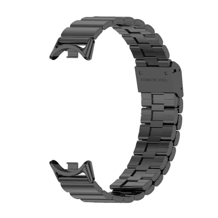 Mijobs Bamboo Buckle Stainless Steel Watch Band, For Xiaomi Smart Band 10 / 9 / 8 Mijobs Bamboo Buckle Stainless Steel Watch Band, For Xiaomi Smart Band 10 / 9 / 8