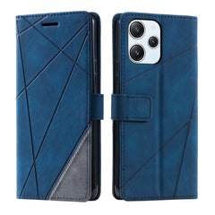 Skin Feel Splicing Leather Phone Case