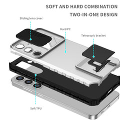 Stereoscopic Holder Sliding Camshield Phone Case