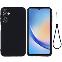 Pure Color Liquid Silicone Shockproof Phone Case