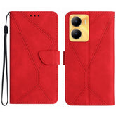 Stitching Embossed Leather Phone Case