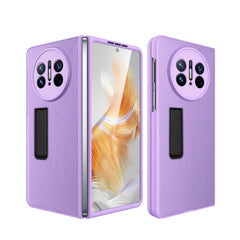 Litchi Texture Integrated Shockproof Phone Case with Holder