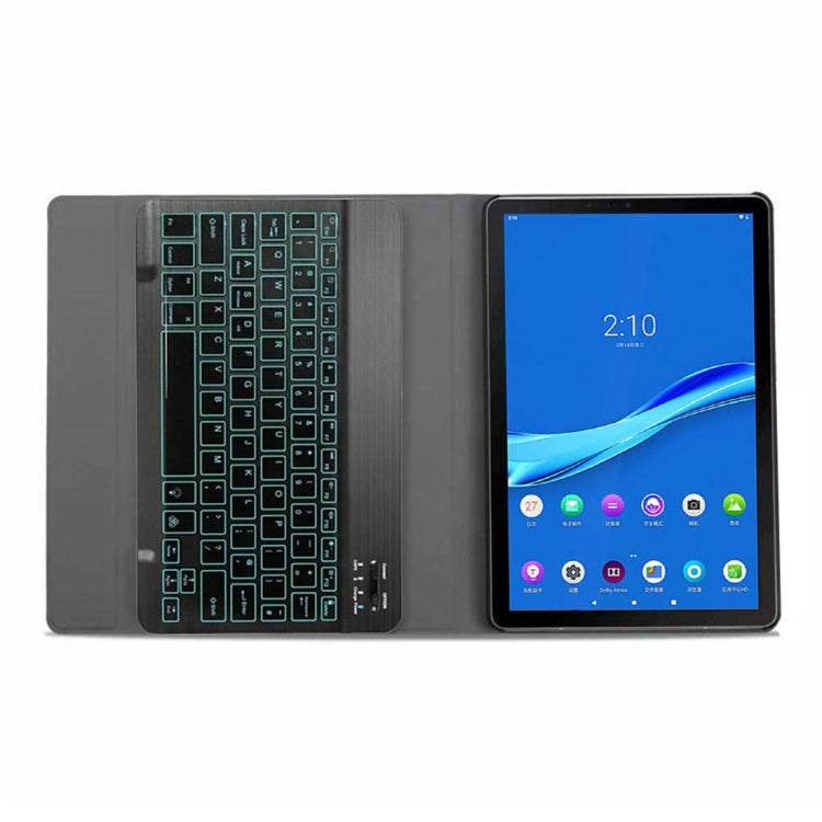 DY-M10P For Lenovo Smart Tab M10 HPD Plus TB-X606F 10.3 inch 2 in 1 Removable Magnetic ABS Bluetooth Keyboard + Protective Leather Case with Stand & Sleep / Wake-up Function DY-M10P For Lenovo Smart Tab M10 HPD Plus TB-X606F 10.3 inch 2 in 1 Removable Magnetic ABS Bluetooth Keyboard + Protective Leather Case with Stand & Sleep / Wake-up Function