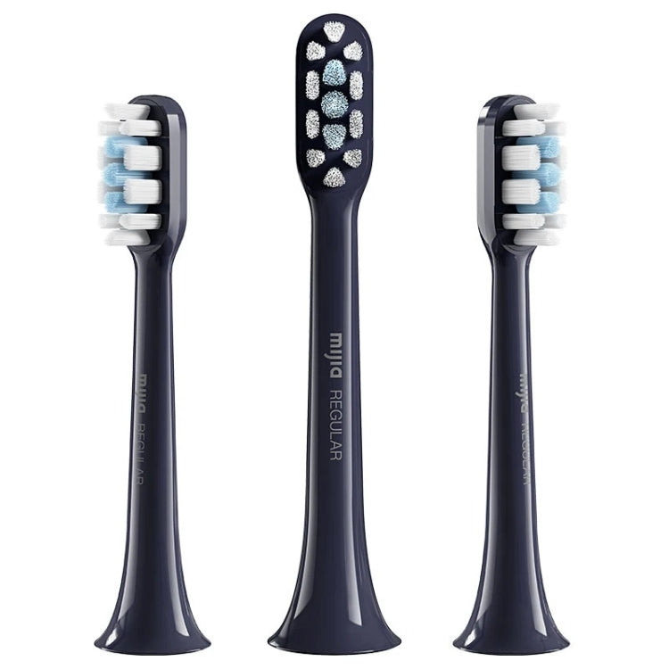 Original Xiaomi Mijia 3pcs Brush Head Standard Type for Sonic Electric Toothbrush T301 / T302, T301 & T302 Brush (White), T301 & T302 Brush (Black) Original Xiaomi Mijia 3pcs Brush Head Standard Type for Sonic Electric Toothbrush T301 / T302, T301 & T302 Brush (White), T301 & T302 Brush (Black)