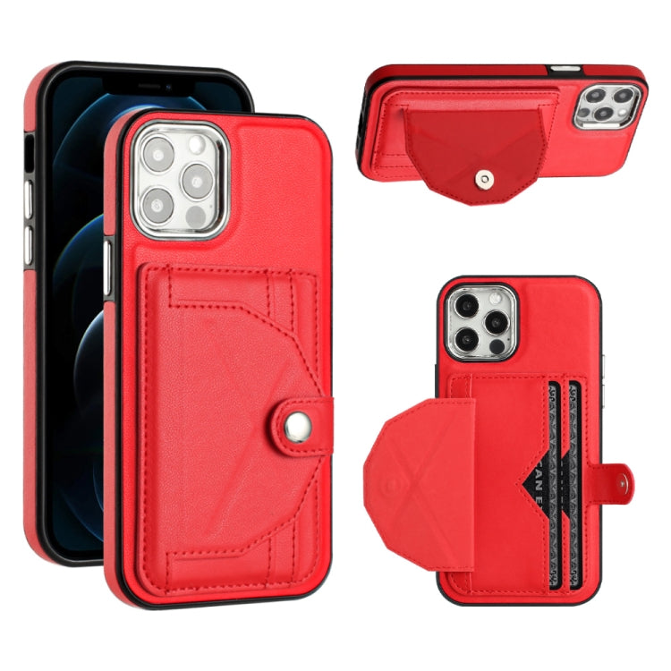 Shockproof Leather Phone Case with Card Holder, For iPhone 13, For iPhone 13 Pro, For iPhone 13 Pro Max, For iPhone 12 / 12 Pro Shockproof Leather Phone Case with Card Holder, For iPhone 13, For iPhone 13 Pro, For iPhone 13 Pro Max, For iPhone 12 / 12 Pro