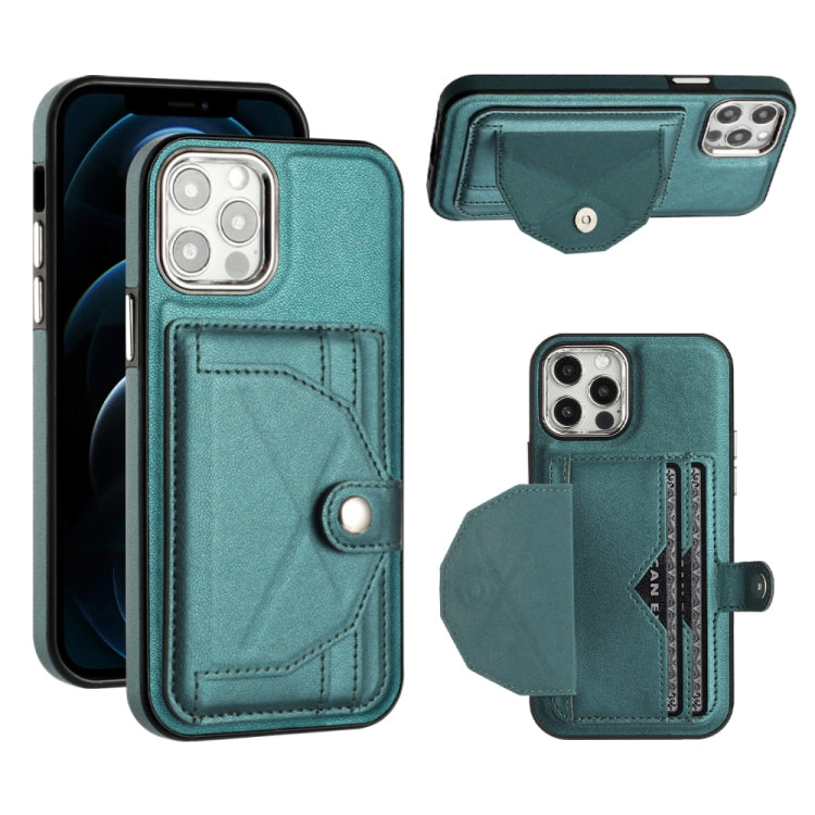 Shockproof Leather Phone Case with Card Holder, For iPhone 13, For iPhone 13 Pro, For iPhone 13 Pro Max, For iPhone 12 / 12 Pro Shockproof Leather Phone Case with Card Holder, For iPhone 13, For iPhone 13 Pro, For iPhone 13 Pro Max, For iPhone 12 / 12 Pro