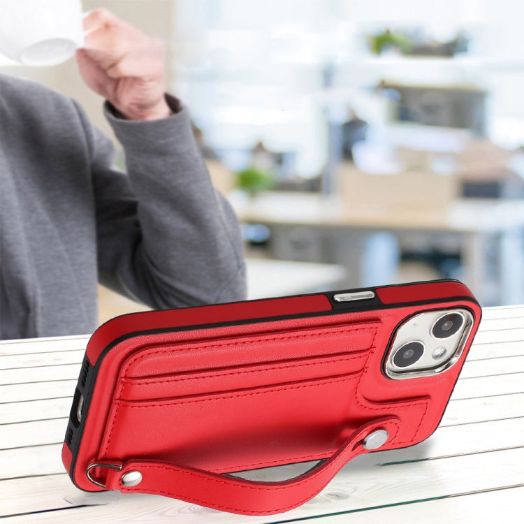 Shockproof Leather Phone Case with Wrist Strap, For iPhone 13, For iPhone 13 Pro, For iPhone 13 Pro Max, For iPhone 12 / 12 Pro Shockproof Leather Phone Case with Wrist Strap, For iPhone 13, For iPhone 13 Pro, For iPhone 13 Pro Max, For iPhone 12 / 12 Pro