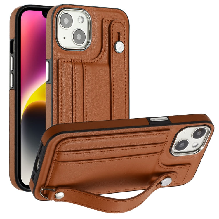 Shockproof Leather Phone Case with Wrist Strap, For iPhone 13, For iPhone 13 Pro, For iPhone 13 Pro Max, For iPhone 12 / 12 Pro Shockproof Leather Phone Case with Wrist Strap, For iPhone 13, For iPhone 13 Pro, For iPhone 13 Pro Max, For iPhone 12 / 12 Pro