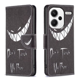 Colored Drawing Pattern Leather Phone Case