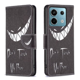 Colored Drawing Pattern Leather Phone Case