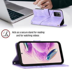 Skin Feel Embossed Leather Phone Case