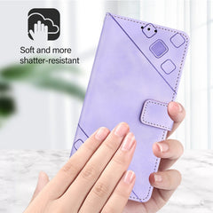 Skin Feel Embossed Leather Phone Case