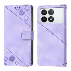 Skin Feel Embossed Leather Phone Case