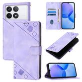 Skin Feel Embossed Leather Phone Case