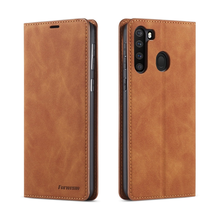 Forwenw Dream Series Oil Edge Strong Magnetism Horizontal Flip Leather Case with Holder & Card Slots & Wallet & Photo Frame, For Xiaomi Redmi Note 9S, For Samsung Galaxy A31, For Samsung Galaxy A41, For Samsung Galaxy A11, For Samsung Galaxy A21 Forwenw Dream Series Oil Edge Strong Magnetism Horizontal Flip Leather Case with Holder & Card Slots & Wallet & Photo Frame, For Xiaomi Redmi Note 9S, For Samsung Galaxy A31, For Samsung Galaxy A41, For Samsung Galaxy A11, For Samsung Galaxy A21